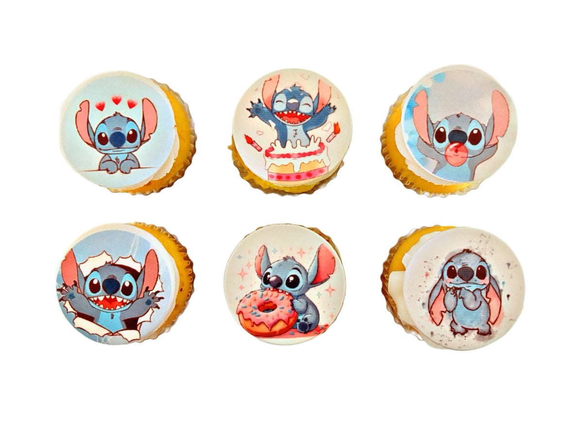 Cupcakes Impresos – 6 piezas